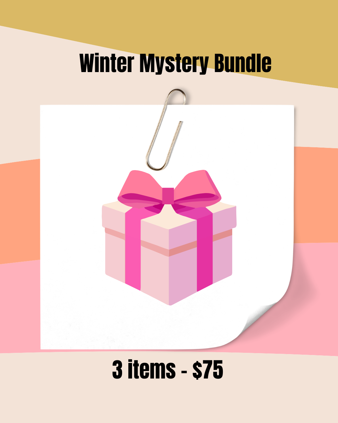 Winter Mystery Bundle - 3 items